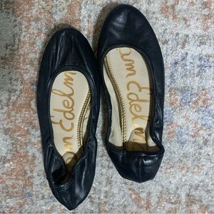 Sam Edelman fritz black flats size 8.5